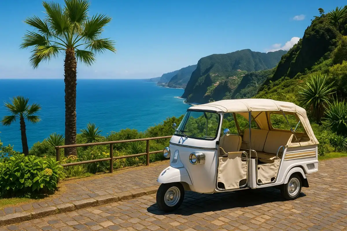 Custom Tuk Tuk tour in Madeira