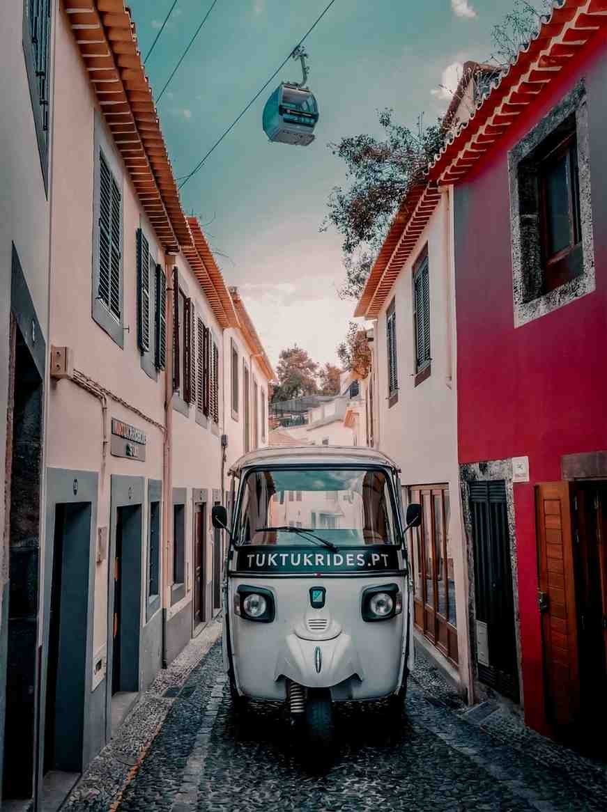 Old Town Funchal Tuk Tuk tour combo