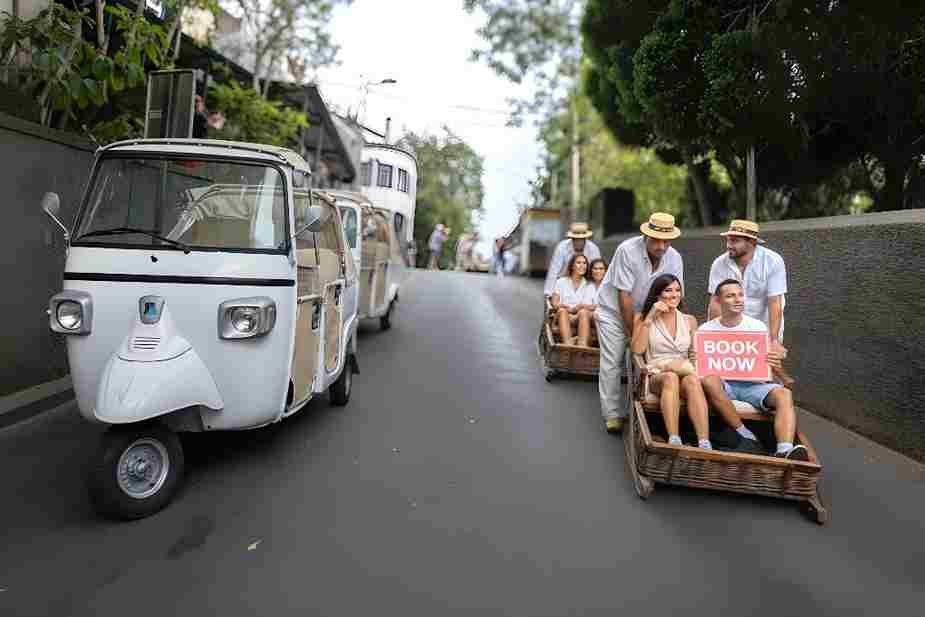 Monte Toboggan experience in Madeira
